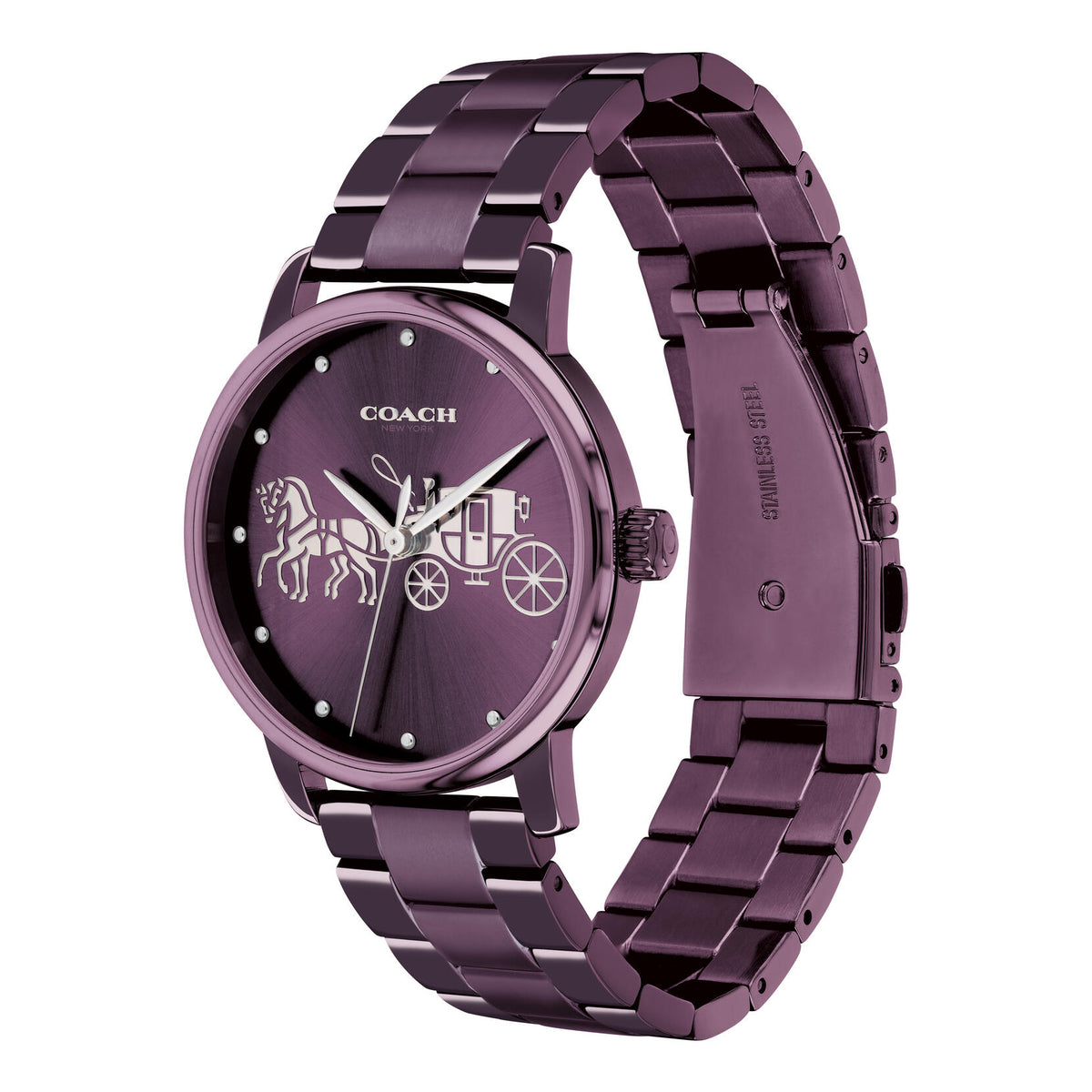 Coach Grand Women's Watch, 36mm (purple)