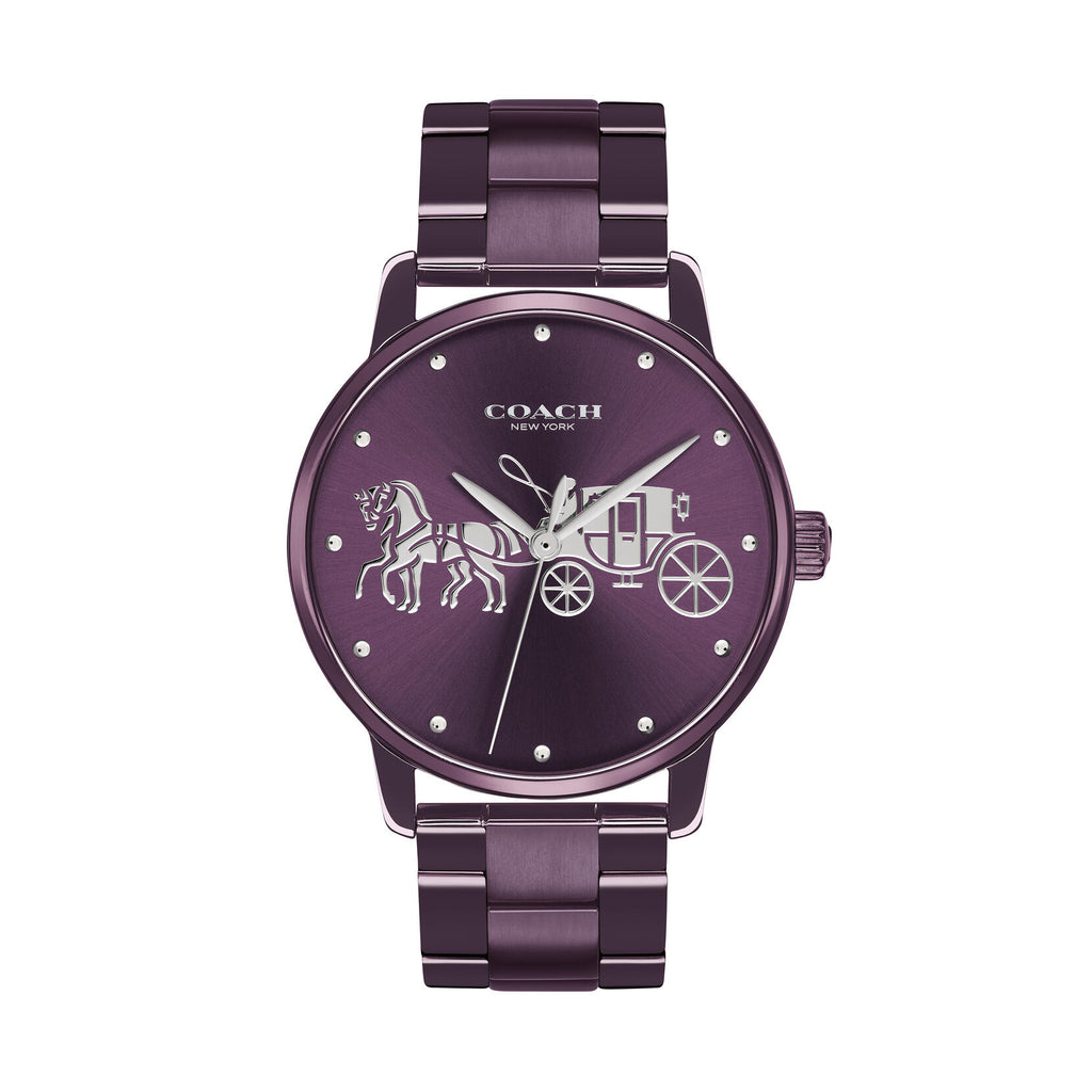 Coach Grand Women's Watch, 36mm (purple)