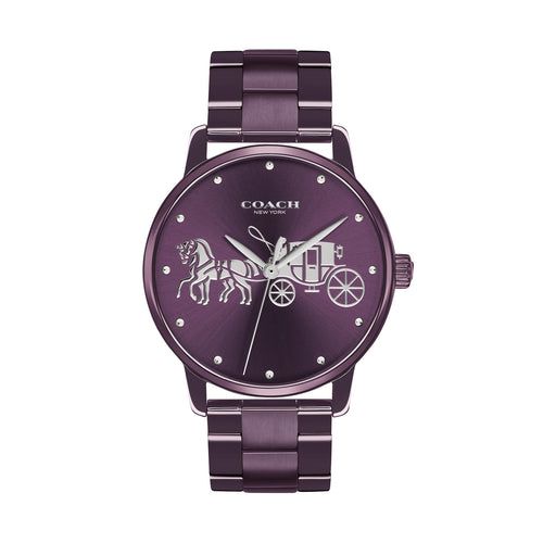 Coach Grand Women's Watch, 36mm (purple)