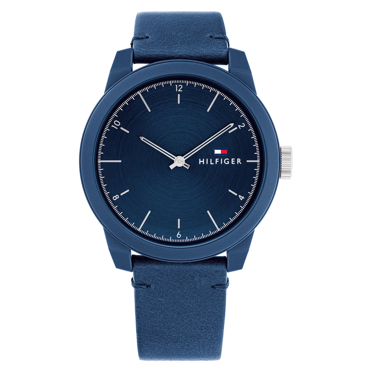 Tommy Hilfiger Men's Watch, 42mm (blue)