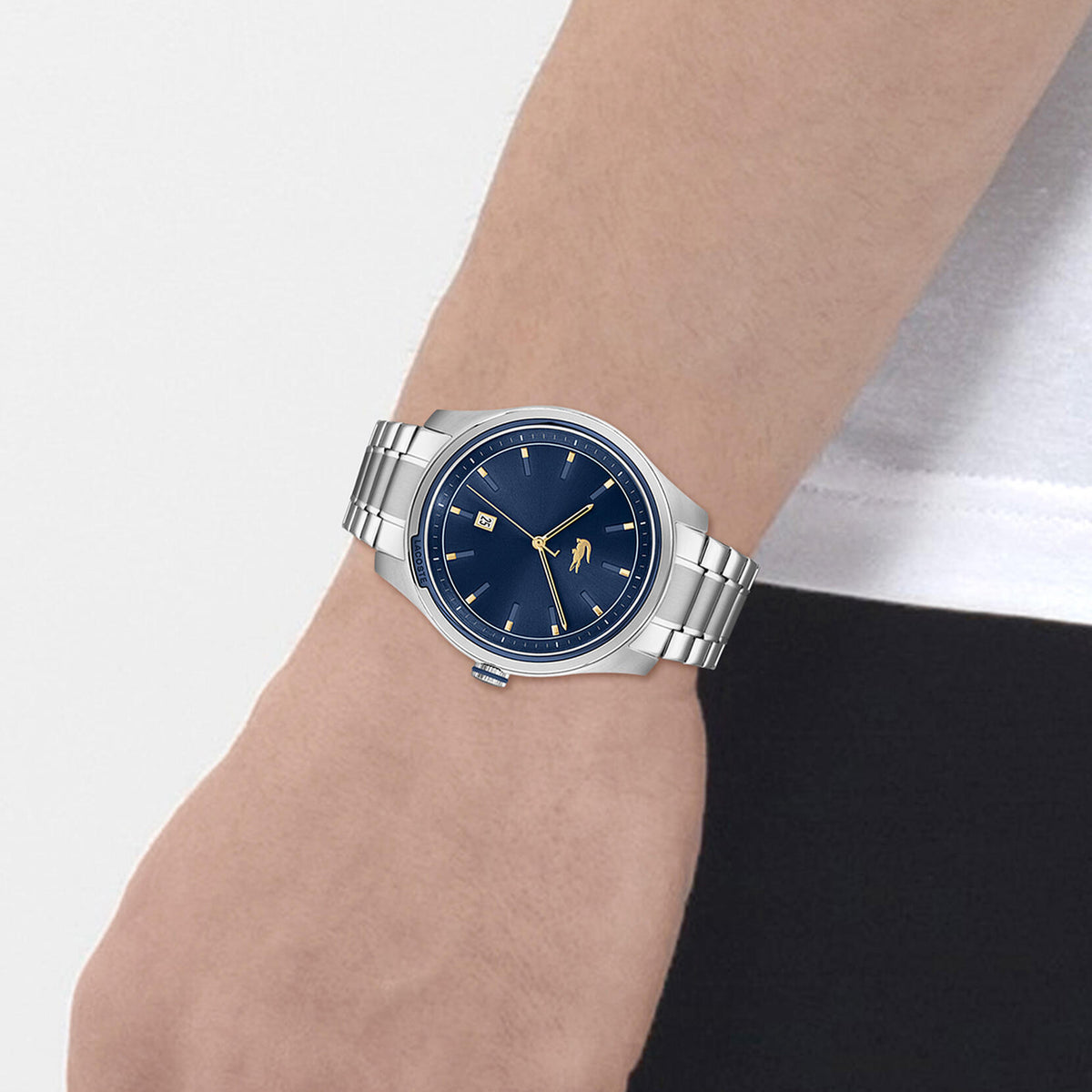Lacoste Musketeer Men's Watch, 43mm (blue)